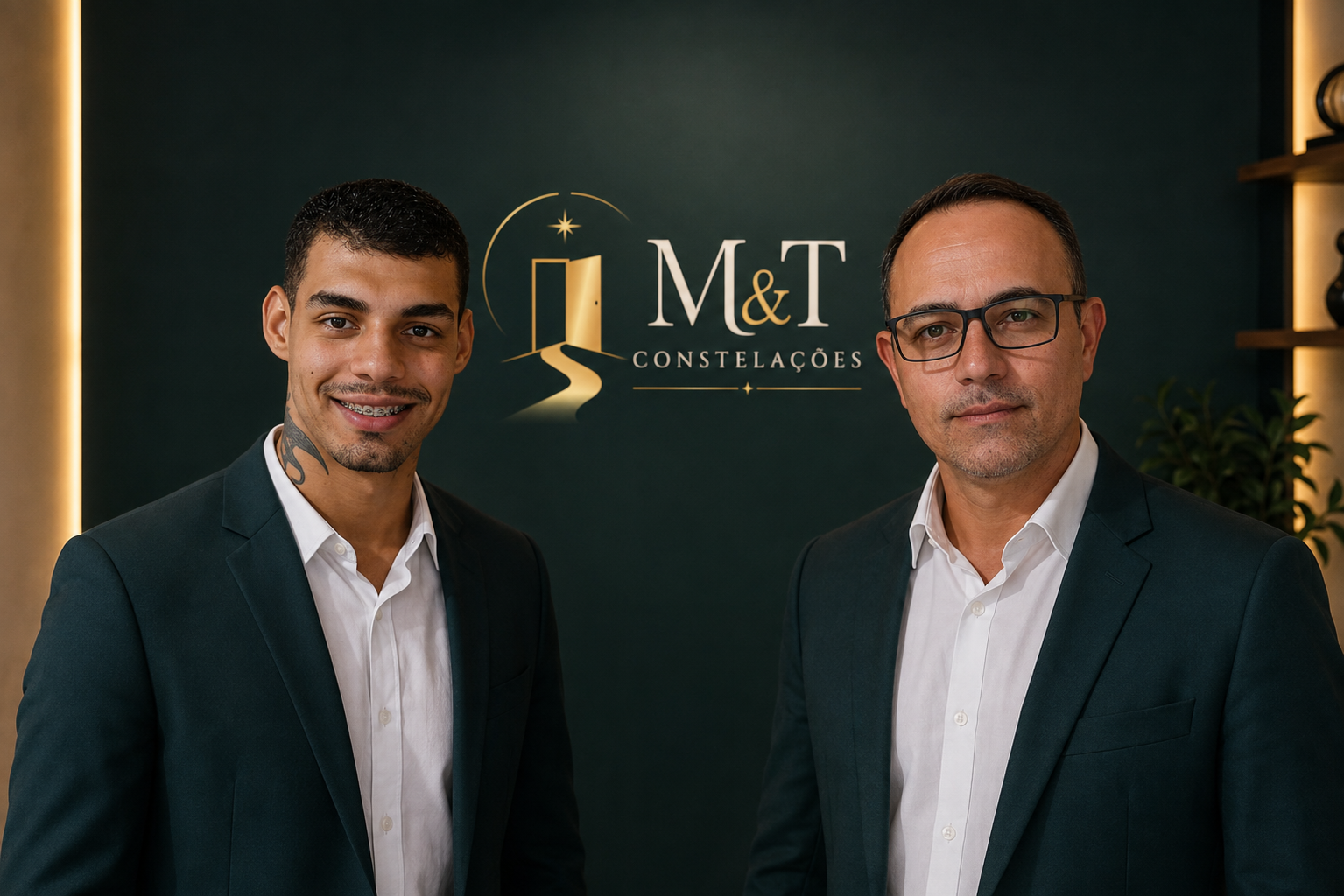 Mateus e Tiago Ortiz, fundadores da A M&T Constelações